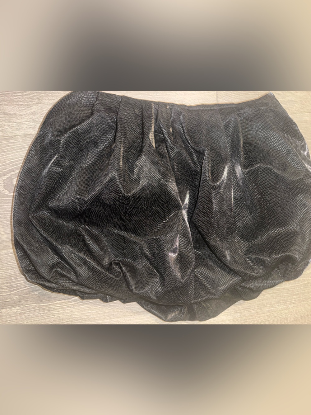 Mistress Rocks. Black Mini Skirt - Picture 4 of 5
